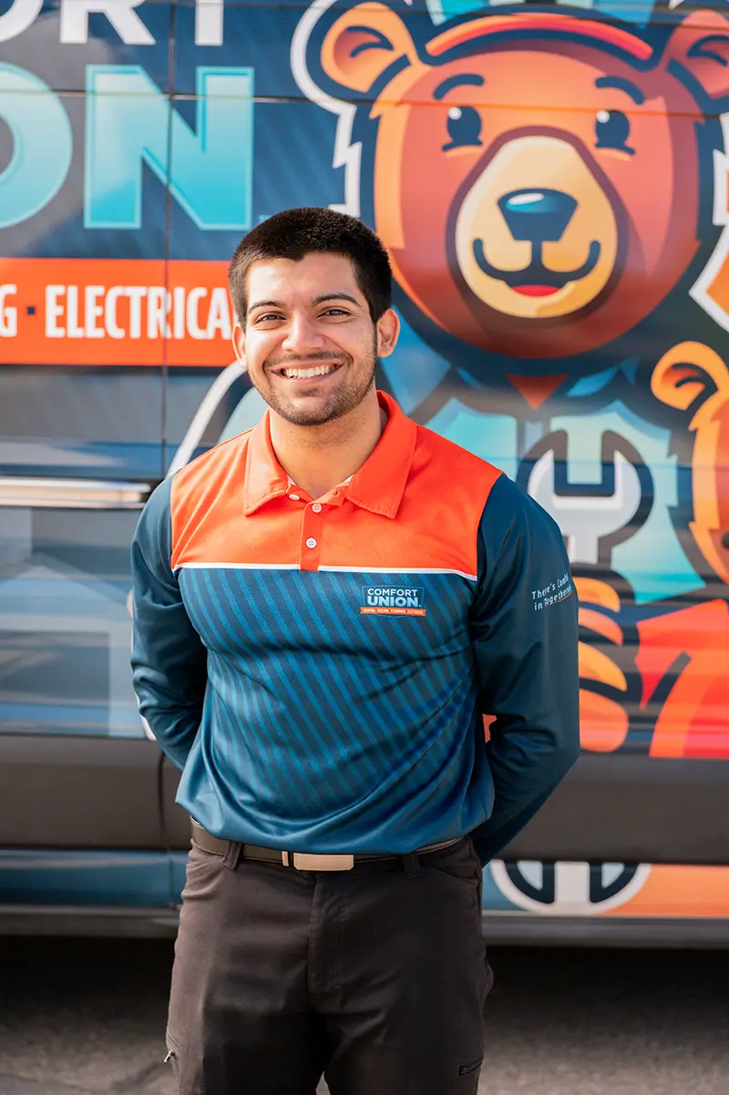 Comfort Union team member Ebad