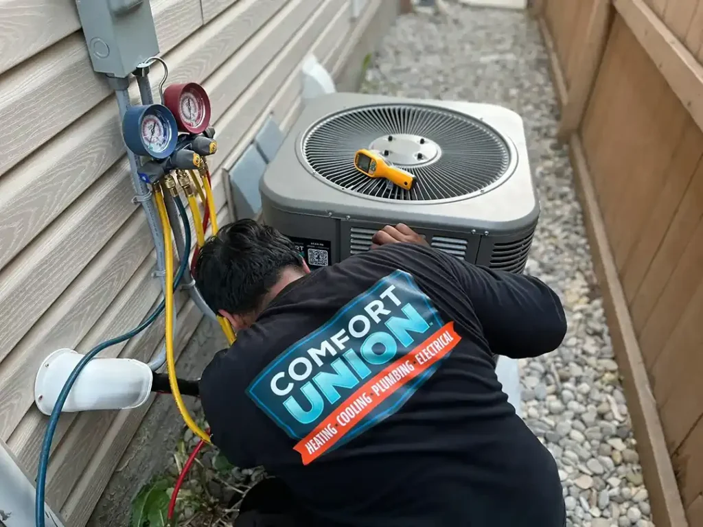 installation and repair by Comfort Union