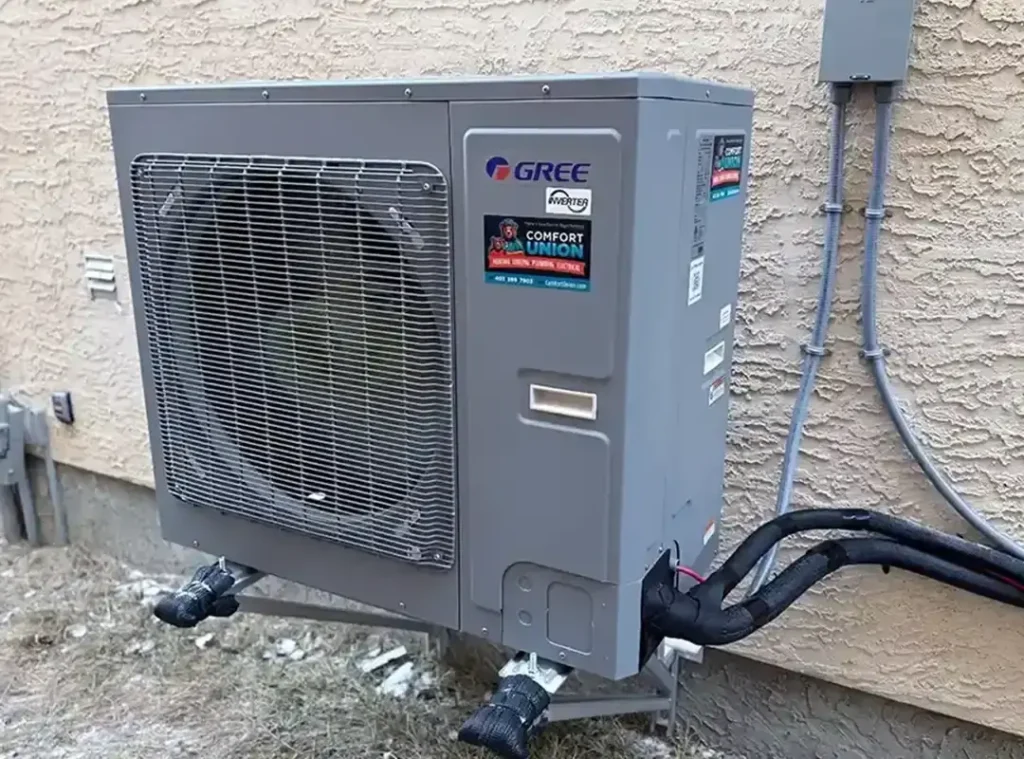 Heat Pump Gree installed by Comfort Union