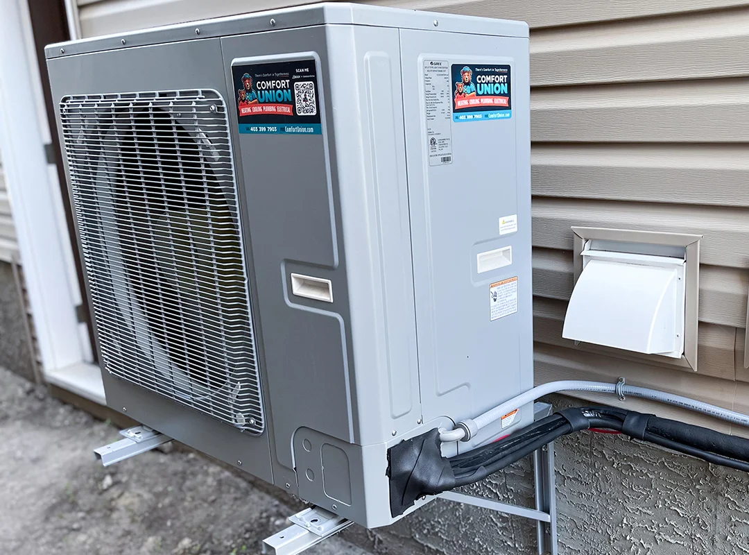 heat pump install