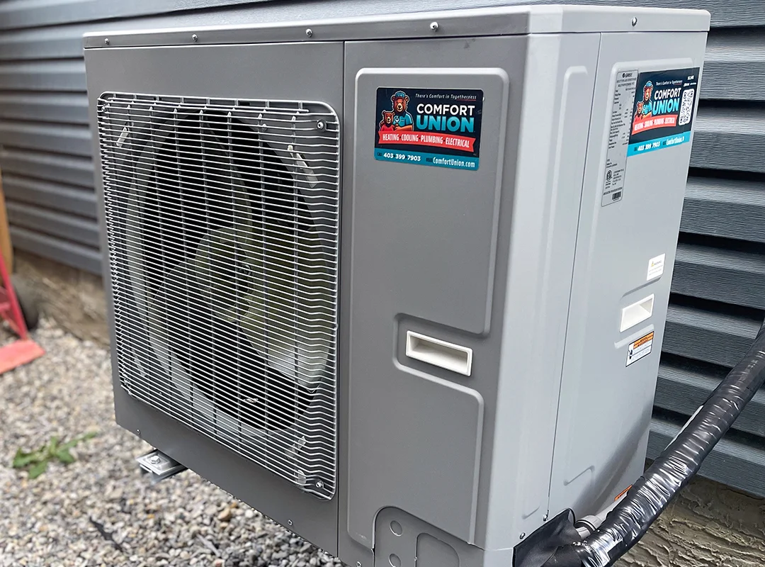 heat pump install