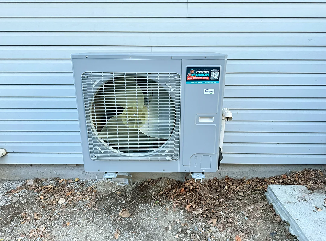 heat pump install