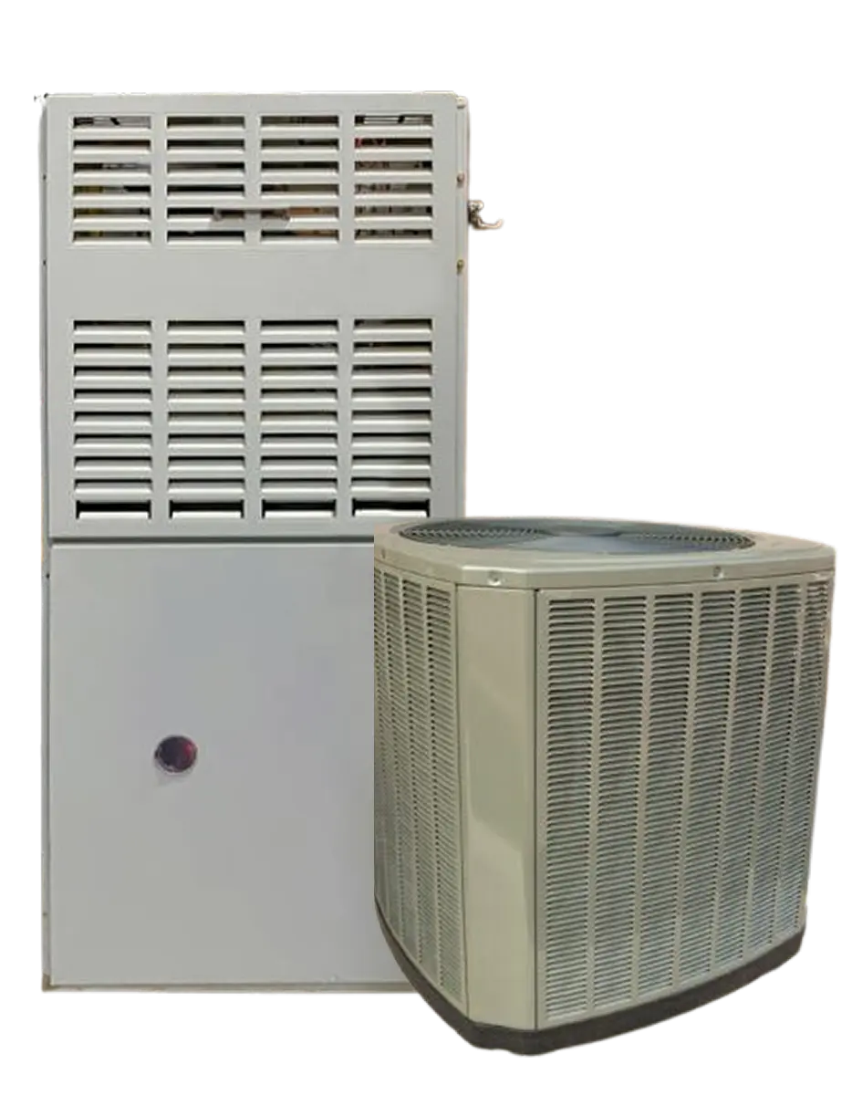 Aging air conditioner and furnace – upgrade to energy-efficient system today