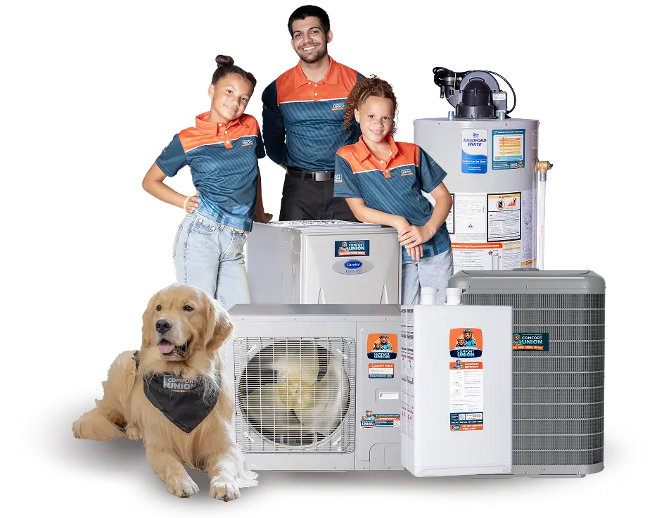 Comfort Union system with built-in instant quote option for faster service decisions