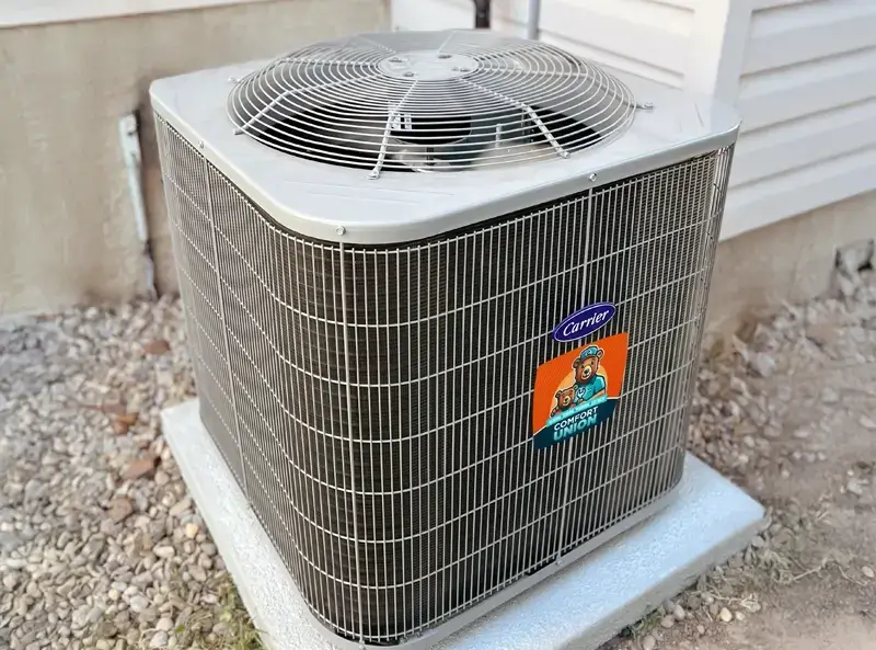 Central Air Conditioning Systems setup in Calgary by The Comfort Union HVAC specialists.