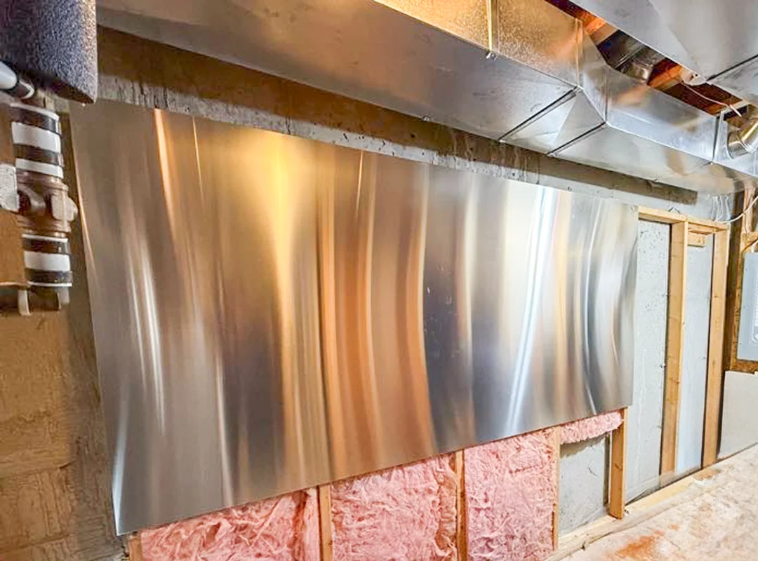 IBC boiler providing home heating and hot water system