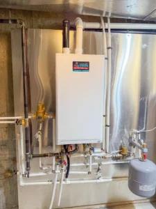 Comfort Union boiler installation for improved home heating