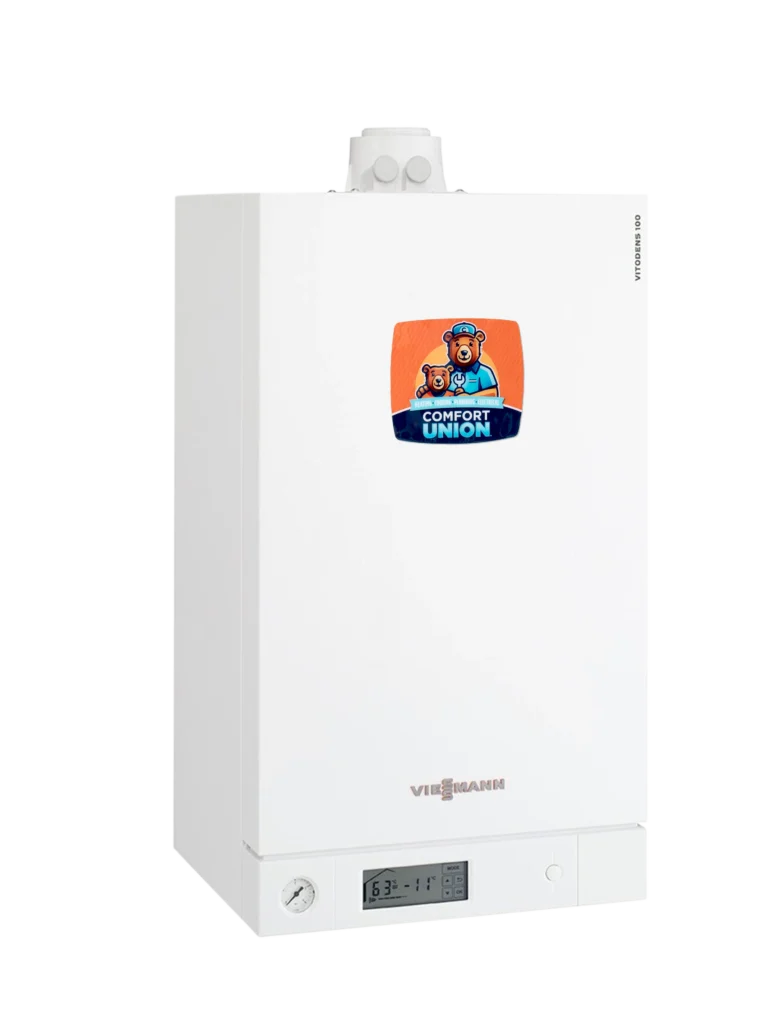 High efficiency boiler by Viessman installed by Comfort Union