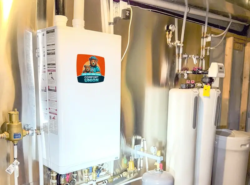 Installed IBC boiler with Comfort Union team in Calgary