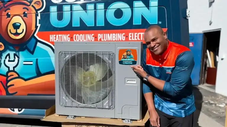 Professional heat pump installation service at a home in Calgary, AB