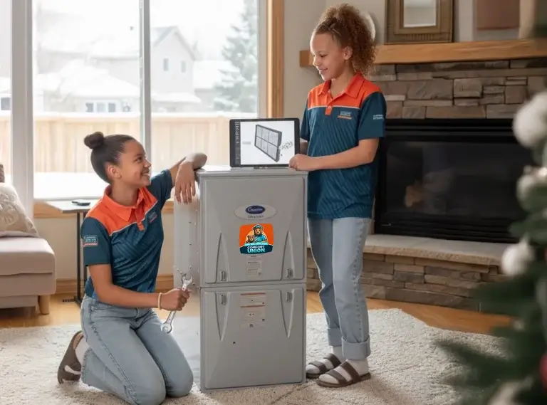 Furnace Installation by Comfort Union in Calgary