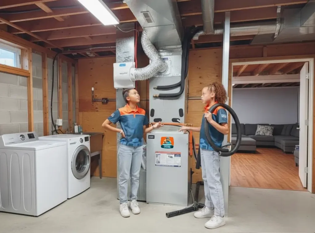 Air Handler Unit insstallation by Comfort Union in Calgary