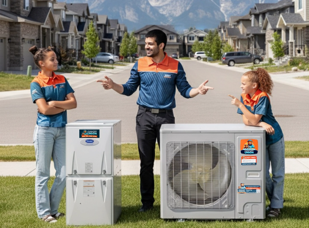 furnace and heatpump