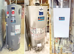 hybrid vs tank vs tankless water heater comparison