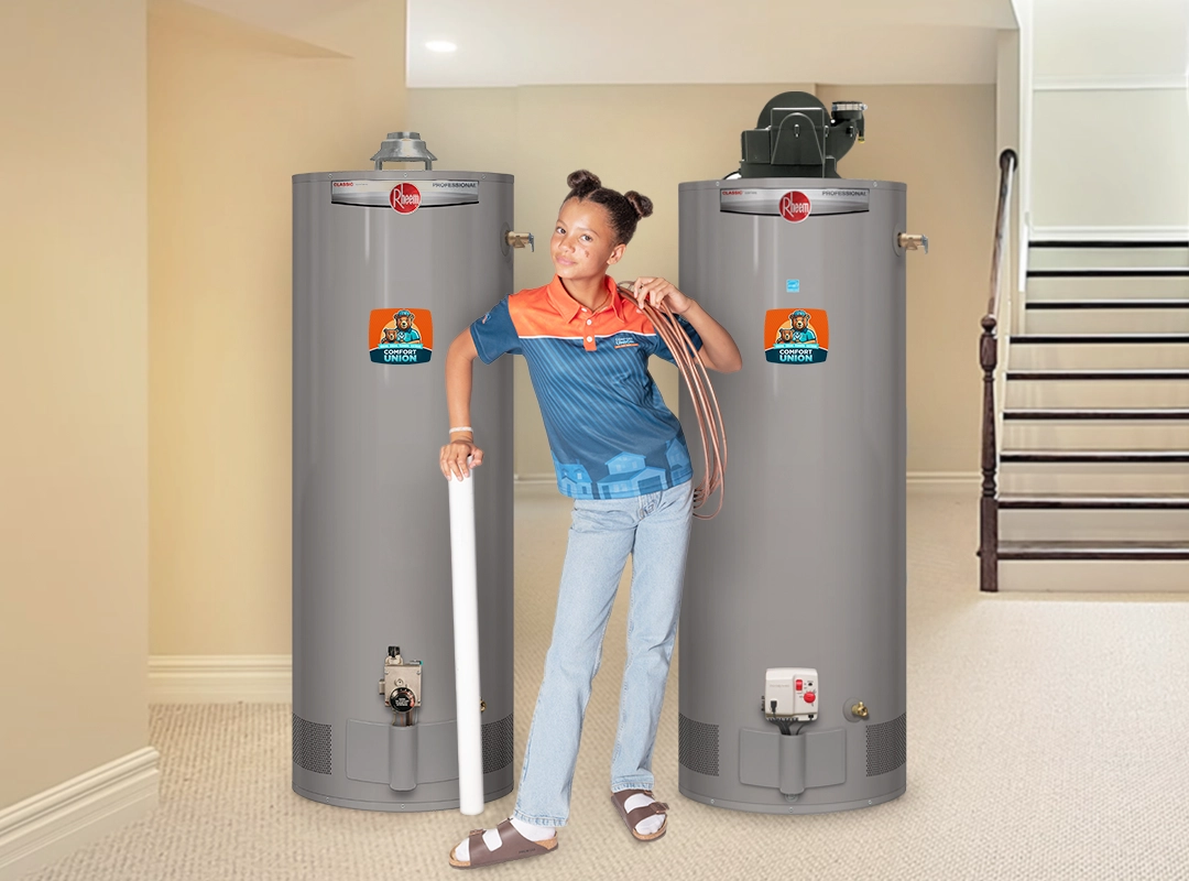 power vent and atmospheric vent water heaters comparison