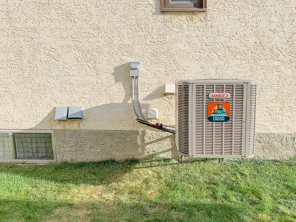 Cooling system installed in a Calgary house by Comfort Union
