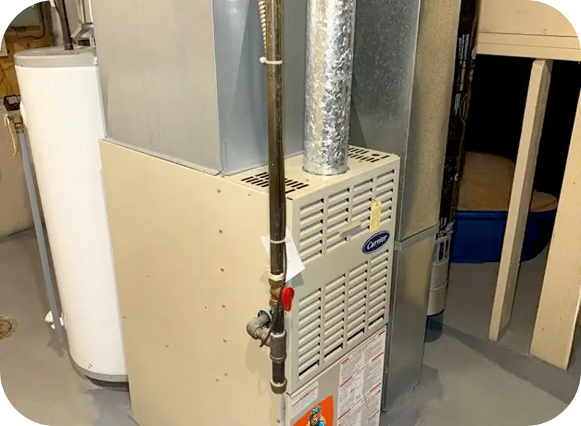 Fully restored furnace system in Calgary by Comfort Union