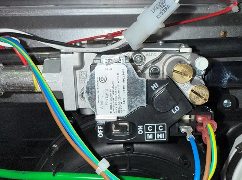 furnace gas valve