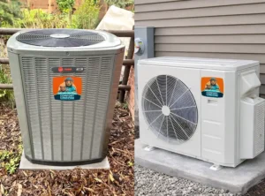 Central Ac and Ductless mini