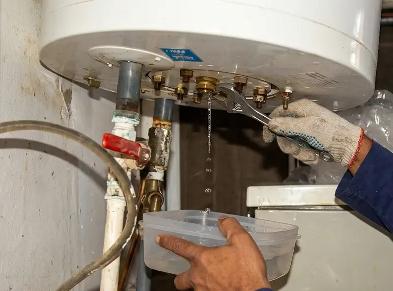 Repairing Leaking boiler