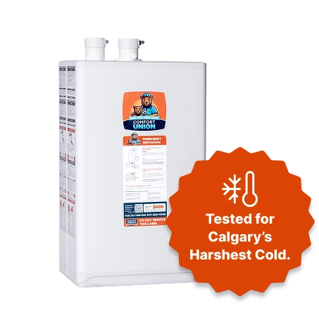 Navien tankless water heater tested for Calgary's harshest cold, reliable down to -33°C